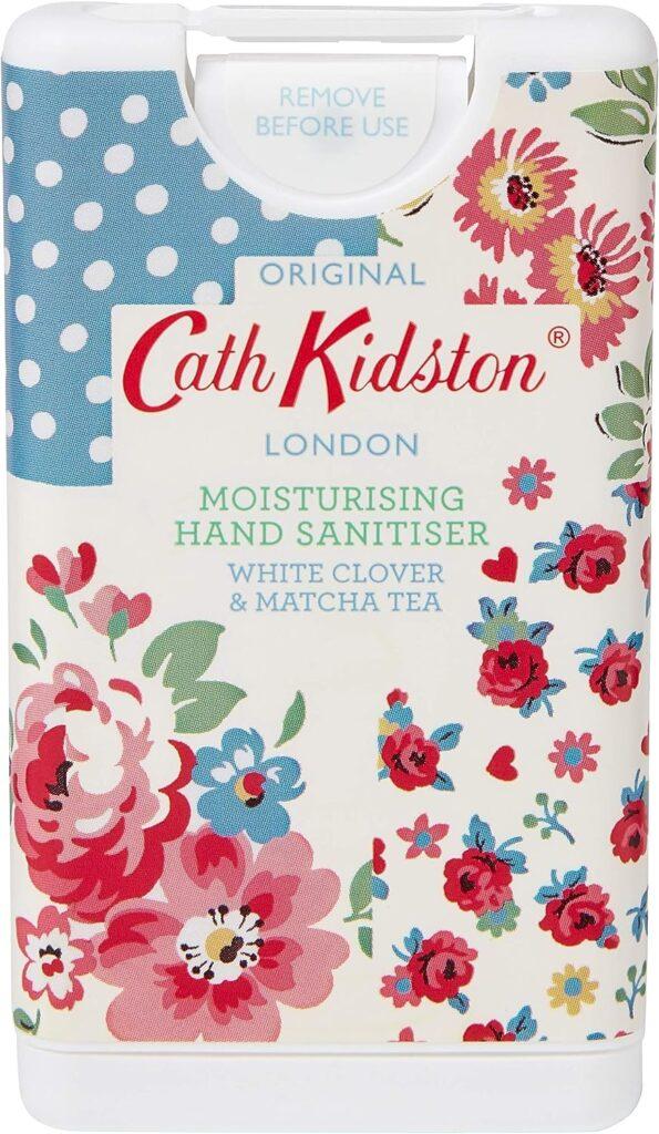 Image shows a Cath Kidston floral hand sanitiser - an essential item for your handbag.